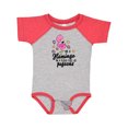 thumbnail image 1 of Inktastic Be a Flamingo in a Flock of Pigeons with Flowers Girls Baby Bodysuit, 1 of 5