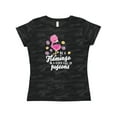 thumbnail image 1 of Inktastic Be a Flamingo in a Flock of Pigeons with Flowers Women's T-Shirt, 1 of 5