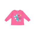 thumbnail image 1 of Inktastic Be a Mermaid Make a Splash Blue Mermaid Tail Boys or Girls Long Sleeve Toddler T-Shirt, 1 of 5