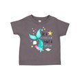 thumbnail image 1 of Inktastic Be a Mermaid Make a Splash Blue Mermaid Tail Boys or Girls Toddler T-Shirt, 1 of 5
