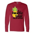 thumbnail image 1 of Inktastic Be a Pineapple In a World Full of Apples Long Sleeve T-Shirt, 1 of 5