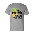 thumbnail image 1 of Inktastic Be a Pineapple In a World Full of Apples T-Shirt, 1 of 5