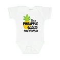 thumbnail image 1 of Inktastic Be a Pineapple in a World Full of Apples Boys or Girls Baby Bodysuit, 1 of 5