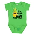 thumbnail image 1 of Inktastic Be a Pineapple in a World Full of Apples Boys or Girls Baby Bodysuit, 1 of 5