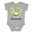 thumbnail image 1 of Inktastic Beach Bod-summer Santa Boys or Girls Baby Bodysuit, 1 of 5