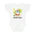 thumbnail image 1 of Inktastic Beach Bod-summer Santa Boys or Girls Baby Bodysuit, 1 of 5