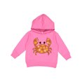 thumbnail image 1 of Inktastic Beach Crab Cute Girly Maritime Toddler Hoodie, 1 of 4