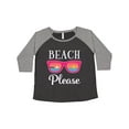 thumbnail image 1 of Inktastic Beach Please Sunglasses Gift Women's Plus Size T-Shirt, 1 of 5