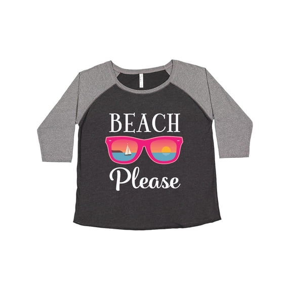 Inktastic Beach Please Sunglasses Gift Women's Plus Size T-Shirt