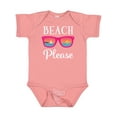 thumbnail image 1 of Inktastic Beach Please Sunglasses Girls Baby Bodysuit, 1 of 5