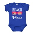 thumbnail image 1 of Inktastic Beach Please Sunglasses Girls Baby Bodysuit, 1 of 5