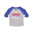 thumbnail image 1 of Inktastic Beach Please Sunglasses Girls Toddler T-Shirt, 1 of 5