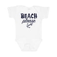 thumbnail image 1 of Inktastic Beach Please with Anchor Boys or Girls Baby Bodysuit, 1 of 5