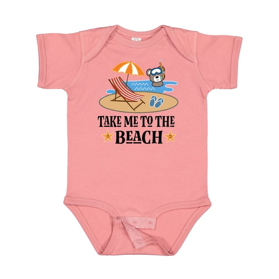 Inktastic Beach Vacation Florida California Boys or Girls Baby Bodysuit
