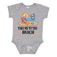 thumbnail image 1 of Inktastic Beach Vacation Florida California Boys or Girls Baby Bodysuit, 1 of 5