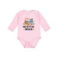 thumbnail image 1 of Inktastic Beach Vacation Florida California Boys or Girls Long Sleeve Baby Bodysuit, 1 of 5