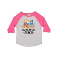 thumbnail image 1 of Inktastic Beach Vacation Florida California Boys or Girls Toddler T-Shirt, 1 of 5