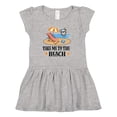 thumbnail image 1 of Inktastic Beach Vacation Florida California Girls Baby Dress, 1 of 5