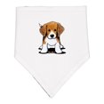 thumbnail image 1 of Inktastic Beagle Baby Bandana Bib, 1 of 4