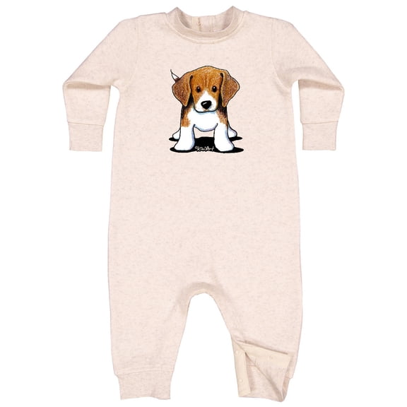 Inktastic Beagle Baby Fleece Romper