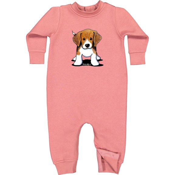 Inktastic Beagle Baby Fleece Romper