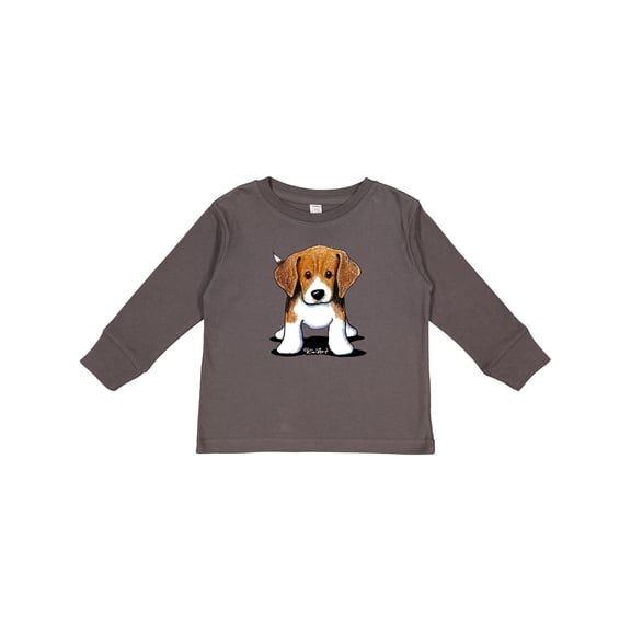 Inktastic Beagle Boys or Girls Long Sleeve Toddler T-Shirt
