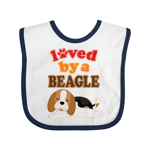 Inktastic Beagle Dog Lover Boys or Girls Baby Bib