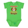 thumbnail image 1 of Inktastic Beagle Dog Protected by Boys or Girls Baby Bodysuit, 1 of 5