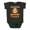 thumbnail image 1 of Inktastic Beagle Dog Protected by Boys or Girls Baby Bodysuit, 1 of 5