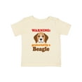 thumbnail image 1 of Inktastic Beagle Dog Protected by Boys or Girls Baby T-Shirt, 1 of 5