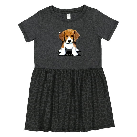 Inktastic Beagle Girls Toddler Dress