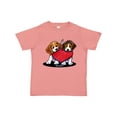 thumbnail image 1 of Inktastic Beagle Heartfelt Duo Boys or Girls Toddler T-Shirt, 1 of 5
