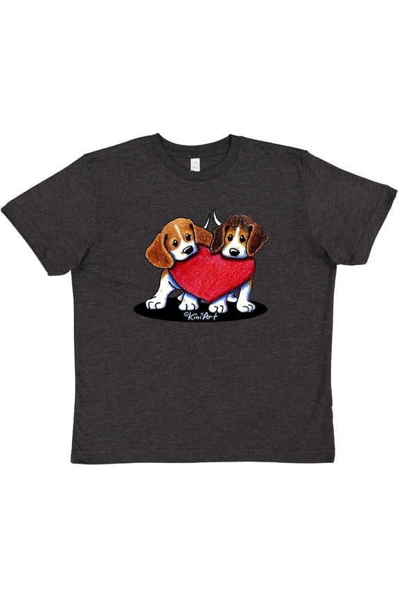 Beagle Heartfelt Duo Youth T-Shirt