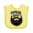 thumbnail image 1 of Inktastic Beard Coming Soon Boys Baby Bib, 1 of 3
