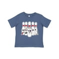 thumbnail image 1 of Inktastic Beat Up Bowling Pins Boys or Girls Toddler T-Shirt, 1 of 5