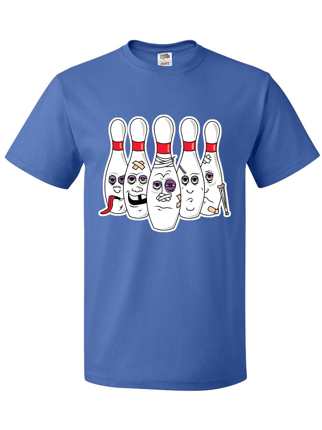 Inktastic Beat Up Bowling Pins T Shirt 3670