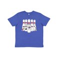 thumbnail image 1 of Inktastic Beat Up Bowling Pins Youth T-Shirt, 1 of 5