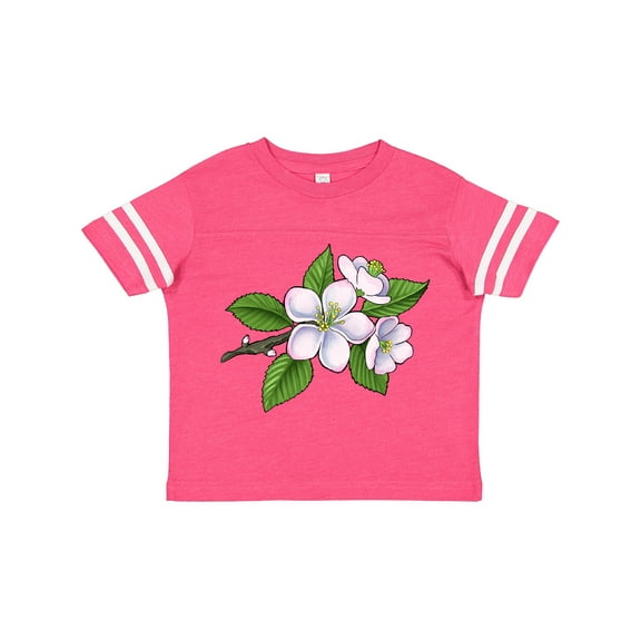Inktastic Beautiful Apple Blossom Flowers on Branch Boys or Girls Toddler T-Shirt
