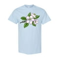thumbnail image 1 of Inktastic Beautiful Apple Blossom Flowers on Branch T-Shirt, 1 of 5