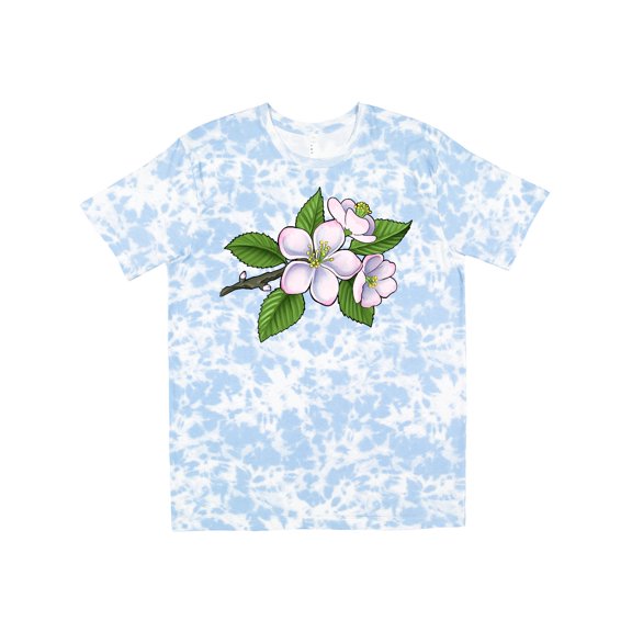 Inktastic Beautiful Apple Blossom Flowers on Branch T-Shirt