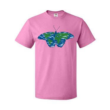 Inktastic Beautiful Earth Butterfly T-Shirt