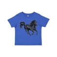 thumbnail image 1 of Inktastic Beautiful Galloping Black Horse Boys or Girls Toddler T-Shirt, 1 of 5