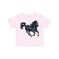 thumbnail image 1 of Inktastic Beautiful Galloping Black Horse Boys or Girls Toddler T-Shirt, 1 of 5
