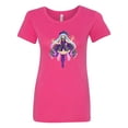 thumbnail image 1 of Inktastic Beautiful Purple Anime Witch Women's T-Shirt, 1 of 5