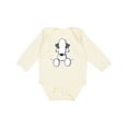 thumbnail image 1 of Inktastic Bedlington Terrier Boys or Girls Long Sleeve Baby Bodysuit, 1 of 5
