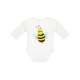 thumbnail image 1 of Inktastic Bee Boys or Girls Long Sleeve Baby Bodysuit, 1 of 5