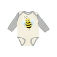 thumbnail image 1 of Inktastic Bee Boys or Girls Long Sleeve Baby Bodysuit, 1 of 5