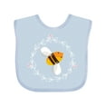 thumbnail image 1 of Inktastic Bee Cute Kids Honeybee Girls Baby Bib, 1 of 4