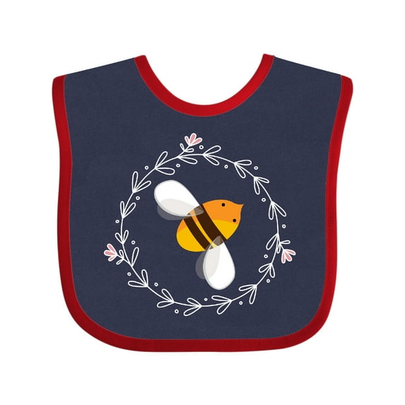 Inktastic Bee Cute Kids Honeybee Girls Baby Bib