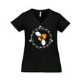thumbnail image 1 of Inktastic Bee Cute Kids Honeybee Women's Plus Size V-Neck T-Shirt, 1 of 5